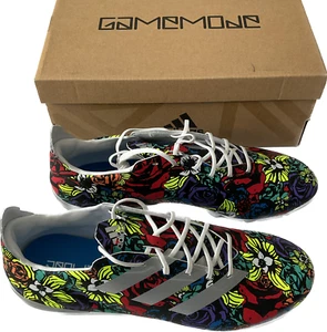 Adidas Game Mode Soccer Shoes Unisex Adult Size M7.5 W8.5 Multicolor Floral - Picture 1 of 11