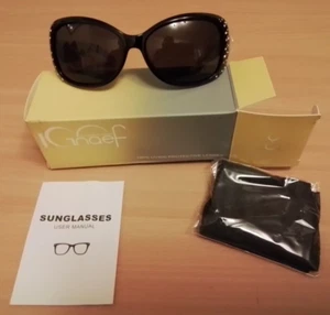 IGnaef Rhinestone Women's Photochromic Sunglasses with Polarized Lens, UV400 Pro