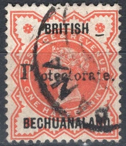 BECHUANALAND 1888/90 STAMP Sc. # 52 USED - Picture 1 of 2