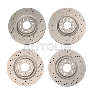 For Alfa Romeo Giulia front rear brake rotors  - Image 1 of 4