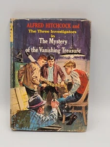 The Mystery Of The Vanishing Treasure Book Hitchcock 5 Fiction Detective - Picture 1 of 14