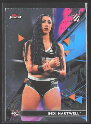 Indi Hartwell 2021 Topps Finest WWE #84 RC - Image 1 of 2