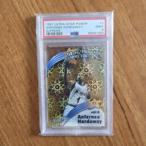 1997 FLEER ULTRA STAR POWER SUPREME #7 ANFERNEE Penny HARDAWAY PSA 9 MT Low Pop - Picture 1 of 2