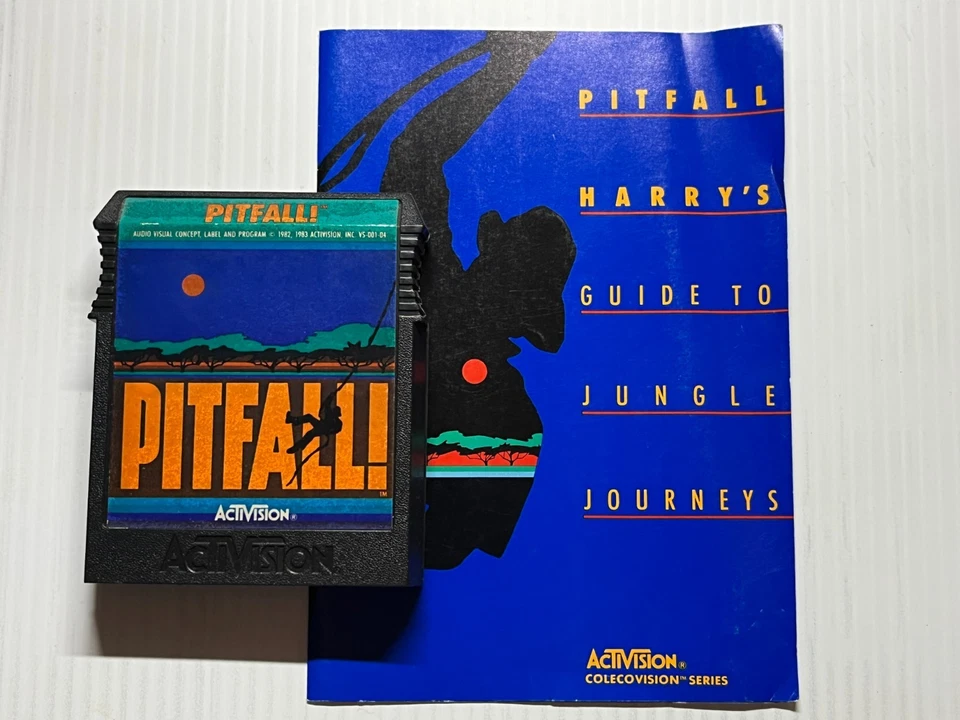 1983 Pitfall ColecoVision Activision Video Game Cartridge- Tested - Image 1 of 1