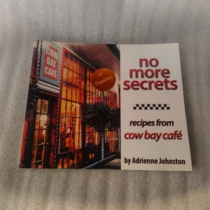 No More Secrets Adrienne Johnston 2018 4th Printing Cookbook ESS Foods - Picture 1 of 5