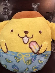 Squishmallows Pompompurin 7” Sanrio Peluche Hello Kitty & Friends Squad Nuevo con Etiquetas - Imagen 1 de 10