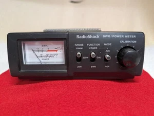 RadioShack SWR/Power Jusqu'à 2000 Watt Compteur avec câble cavalier. Testé et fonctionnel - Photo 1/7