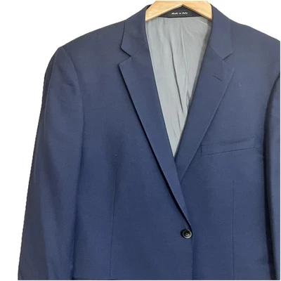 Traje Chaqueta Hombre Talla 44R Tiglio Luxe Super 150s Lana Blazer Hecho en Italia Foto 1 de 4