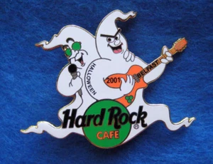 BELFAST HALLOWEEN IRISH ROCKIN GHOSTBUSTERS BAND MUSICIANS Hard Rock Cafe PIN - Picture 1 of 1