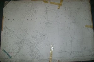 HEYBRIDGE ESSEX ORDNANCE SURVEY MAP. GREAT EASTERN RAILWAY. 1922 - Picture 1 of 1