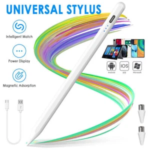 Universal Digital Stylus Pen Eingabestift für IOS iPad Samsung Tablet Handy Neu - Afbeelding 1 van 13