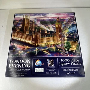 SunsOut Jigsaw Puzzle "London Evening" 1000 Piece Made in USA NEW 20x27" - Picture 1 of 4