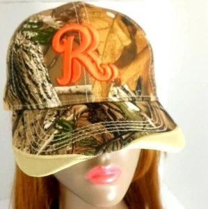 Melonware Mütze Kappe Erwachsene Jagd Camouflage orange Logo verstellbar Blaze orange Logo - Bild 1 von 7