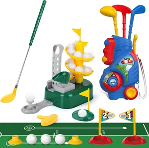 Toys for 3 4 5 Year Old Boys Girls Christmas Bithday Gift-Kids Golf Club Set Tod - Picture 1 of 9