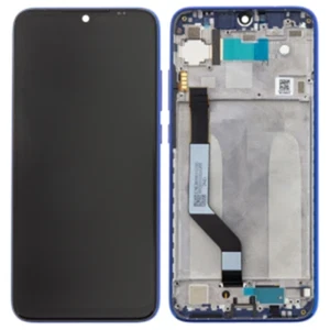 Original Xiaomi Redmi Note 7 / Note 7 Pro Display mit Rahmen Blau - Bild 1 von 1