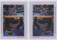 1995 Maxx Premier Plus Crown Chrome Top Hats /1995 Ward Burton