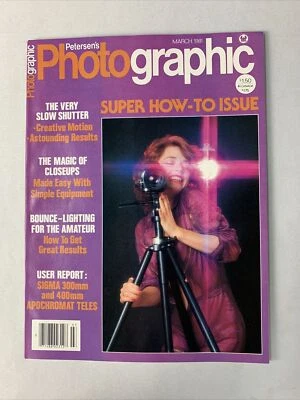 Petersen's Photographic Magazine March 1981 - Camera, Photography - Image 1 of 3