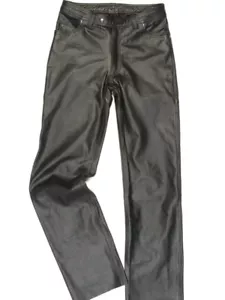 Davida Mk 1 Classic Mens Leather Jeans 30" - Picture 1 of 1