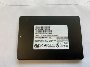 Samsung 512GB SSD 2.5” PM871a Tested / Data Wiped From Ireland. 30 Available - Imagen 1 de 3