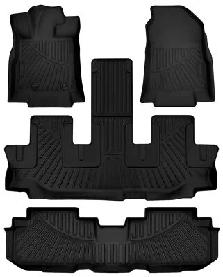 PARA 2019-2023 SUBARU ASCENT TODO CLIMA ALFOMBRILLAS NEGRAS NUEVAS J501SXC030 Foto 1 de 4