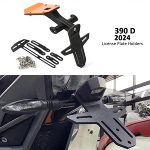 License Plate Holder Motorcycle Rear Number Plate Holder Bracket For 390 D 2024 - Picture 1 of 7