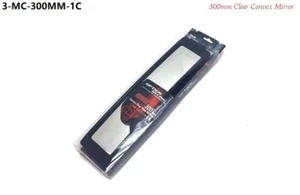 Universal 300mm Interior Clip-on Wide Angle View Convex Curve Rear view Mirror - Picture 1 of 3