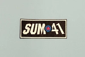 Rock Music Sew / Iron On Embroidered Patch:- Sum 41 (a) - Picture 1 of 1