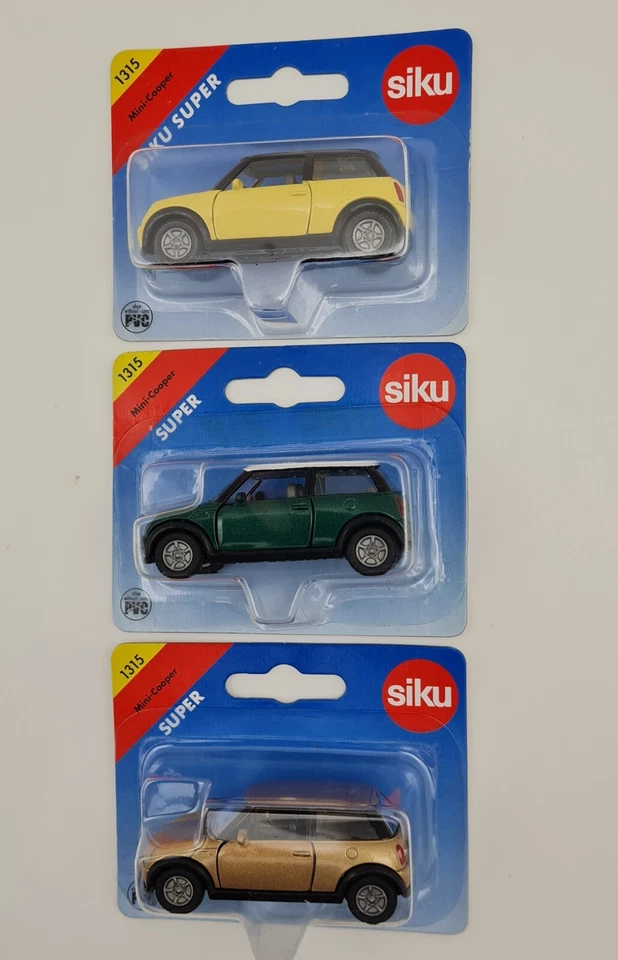 Siku 1315 Mini Cooper , Neu und  OVP, M 1:52, verschiedene Farben zur Auswahl - Bild 1 von 1