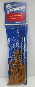 10 pc. Screwdriver Set Flat Head Slotted Brand New Old Stock w/pouch - Picture 1 of 5