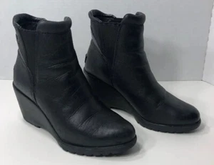 Sorel Women’s After Hours Chelsea Boots Waterproof Black Size 8 NL2565 - Picture 1 of 12