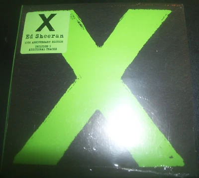 Ed Sheeran X (CD) 10th Anniversary Album – Bonus Tracks CD – New - image 1 of 2