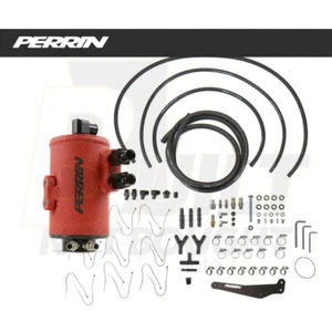 Perrin FA20 RED AIR OIL SEPARATOR fits 2015-2021 Subaru WRX AOS - Foto 1 di 7