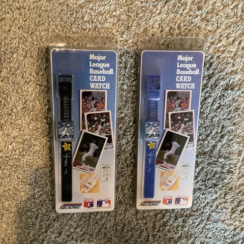 Lot Of 2 Don Mattingly New York Yankees 1989 Topps Watch Blue & Black Bands Cover