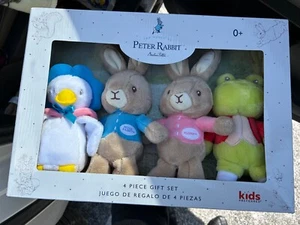 Peter Rabbit Classic Stuffed Animal Characters 4 Piece Gift Set 💙 - Picture 1 of 3