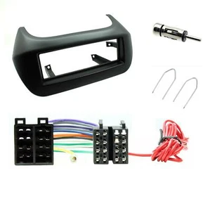 KIT DE MONTAJE DE CABLEADO ADAPTADOR ENVOLVENTE DIN ÚNICO DIN FACIA NEGRO PARA PEUGEOT BIPPER - Imagen 1 de 1