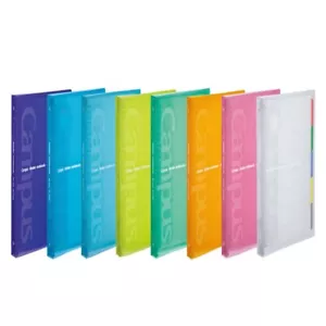 Kokuyo Campus Slide B5 Binder Notebook File 26 Rings Slim Smart Ring File Green - Bild 1 von 4