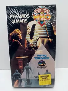 Doctor Who - Pyramids of Mars (VHS, 1998) EXC BLOCKBUSTER SEALED See Pics 1993 - Picture 1 of 6