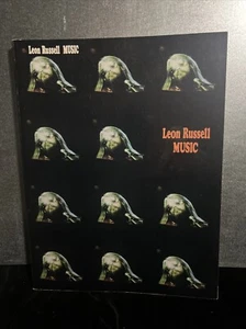 Leon Russell "Music" sheet music songbook Delta Lady A Song For You Superstar - Picture 1 of 8