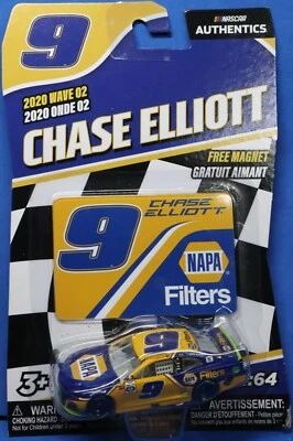 NASCAR Authentics 2020 Wave 02 Chase Elliott NAPA Filters w/free magnet - Image 1 of 2
