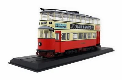 Atlas 1/87 H0 Trolley Car Feltham Tram UCC 1931 Stand model metal - Image 1 of 4