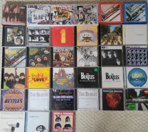 THE BEATLES CD's Lot of 33 Anthology 1,2,3 Live BBC, Love 1962-1966 & Many More - Picture 1 of 24