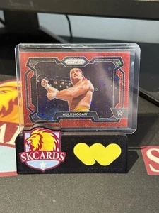 2024 PANINI PRIZM WWE Red Disco Undercard PRIZM HULK HOGAN #/99 - Picture 1 of 2