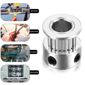 Synchronous Wheel Idler Set Aluminum Timing Pulley with Drive Belt - Foto 1 di 10