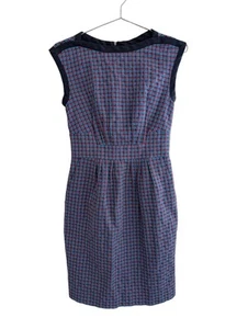 Marc by Marc Jacobs Gorgeous Lined Check Knit Pattern Sheath Dress Sz 0 - EUC - Picture 1 of 18