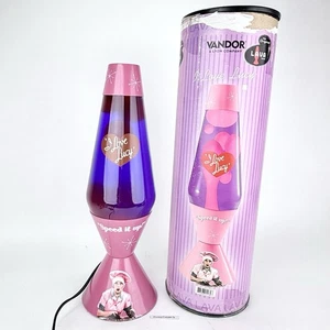 I Love Lucy Original Lavalampe Vandor Pink Lila mit Box Full Size Limited Editio - Bild 1 von 20