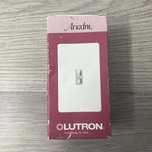 Lutron Ariadni AY-600P-LA Toggle Dimmer 600W Single Pole Almond Preset 120V - Picture 1 of 12