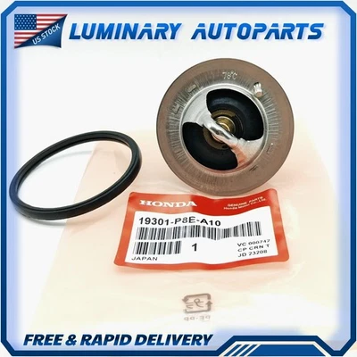 Genuine OEM 19301-P8E-A10 Engine Coolant Thermostat Assembly For Honda Acura US - Image 1 of 4