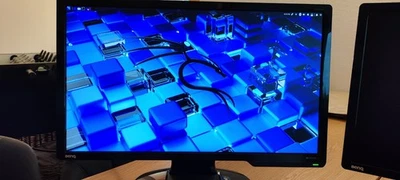 2x BenQ ET-0027-B Monitor - 24 Zoll, Full HD, 1920x1080, Schwarz, VGA, DVI, HDMI - Bild 1 von 3