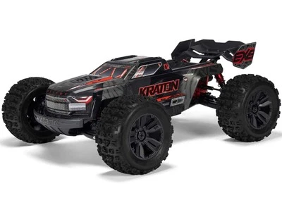 ARRMA Kraton 6S EXB 1/8 4x4 Brushless Speed Truck Black ARA8708V6T1 - Image 1 of 4