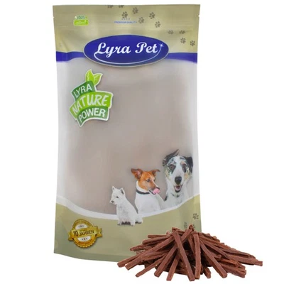 1 kg Rinderdörrfleisch Sticks Kausnack Kauartikel Hundefutter Hund Lyra Pet® - Bild 1 von 4